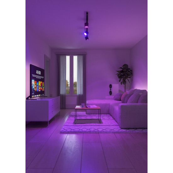 Розумна лампа Nanoleaf Essentials Smart GU10, 5 Вт, Apple Homekit, Matter (NF080B02-1GU10)