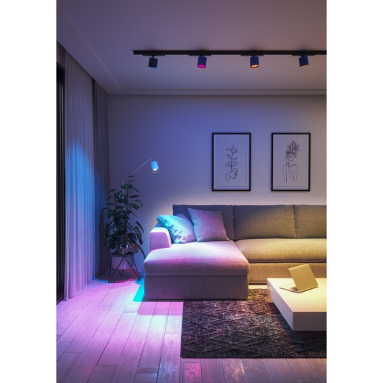 Розумна лампа Nanoleaf Essentials Smart GU10, 5 Вт, Apple Homekit, Matter (NF080B02-1GU10)