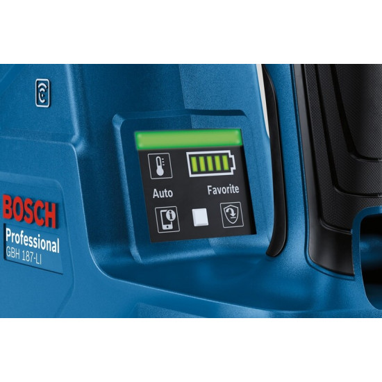 Перфоратор Bosch Professional GBH 187-LI SDS-Plus (0.611.923.021) 18В 2х5Агод, кейс