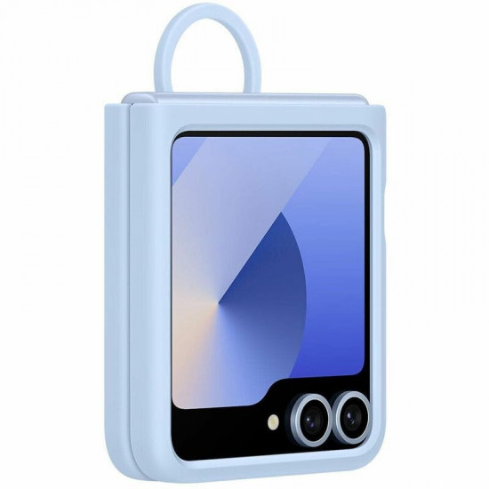 Чохол-накладка Samsung Silicone Cover with Ring для Samsung Galaxy Flip 6 (EF-PF741TLEGUA)