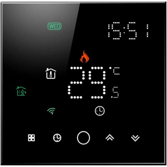 Програмований термостат Tuya WiFi (HS082062)