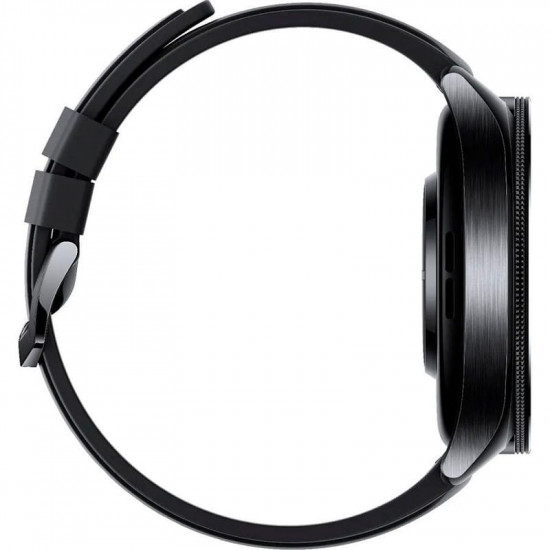 Смарт-годинник Xiaomi Watch 2 Pro Black Case with Black Fluororubber Strap (BHR7211GL)