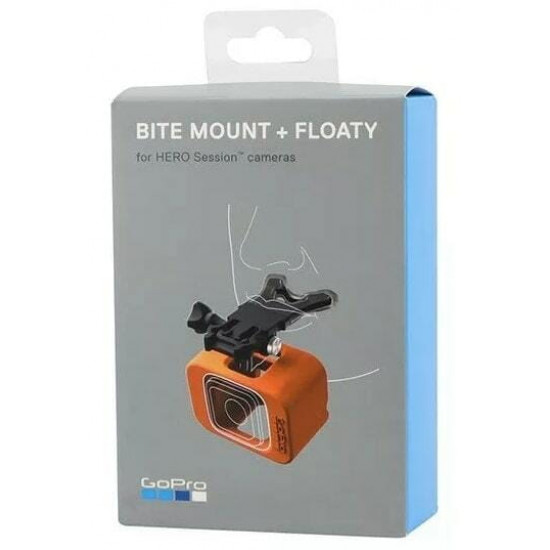 Кріплення-капа з поплавком GoPro Bite Mount Floaty для Hero 8 Black (ASLBM-002)