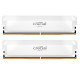 Модуль пам`ятi DDR5 2x32GB/6400 Crucial Pro Overclocking White (CP2K32G64C40U5W)