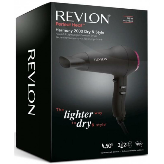 Фен Revlon Perfect Heat Fast and Light (RVDR5823E3)