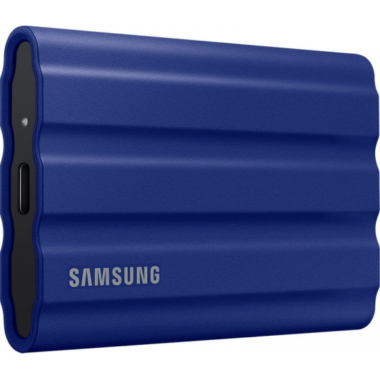 Накопичувач зовнішній SSD 2TB Samsung T7 Shield Blue (MU-PE2T0R/EU)