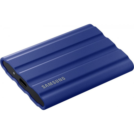 Накопичувач зовнішній SSD 2TB Samsung T7 Shield Blue (MU-PE2T0R/EU)