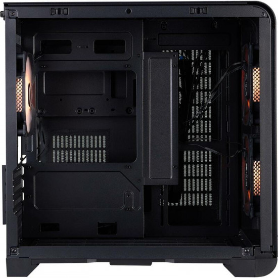 Корпус 1stPlayer VT5-BK-3F7 Black