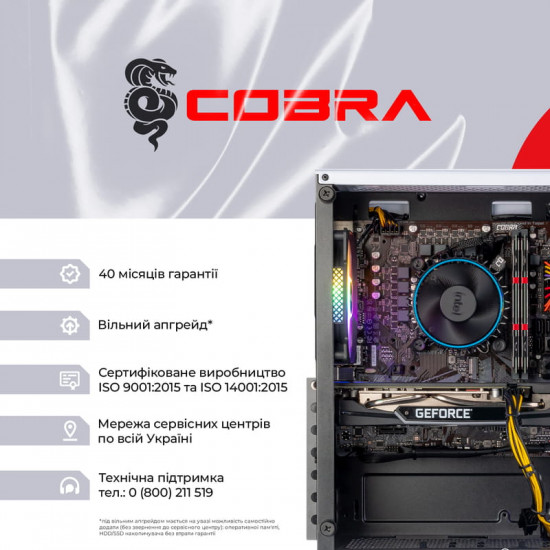 Персональний комп`ютер COBRA Advanced (I124F.32.S5.56.25188)