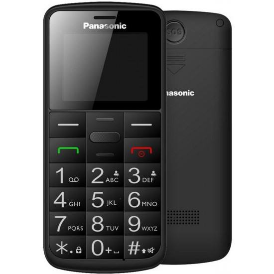 Мобiльний телефон Panasonic KX-TU110 Dual Sim Black (KX-TU110EXB)