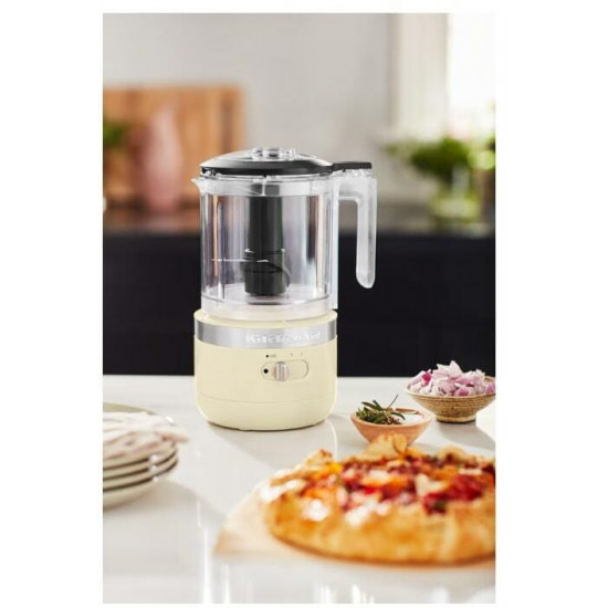 Кухонний мінікомбайн KitchenAid 5KFCB519EAC кремовий