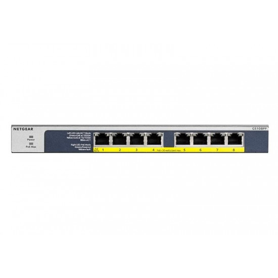 Комутатор Netgear GS108PP-100EUS
