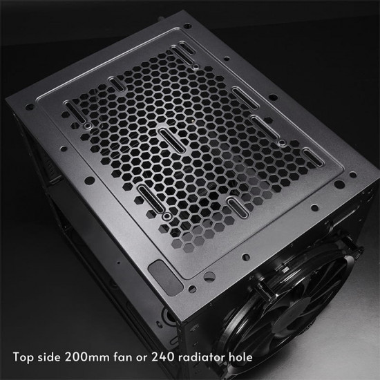Корпус Chieftec The Cube Black (CI-03B-OP)