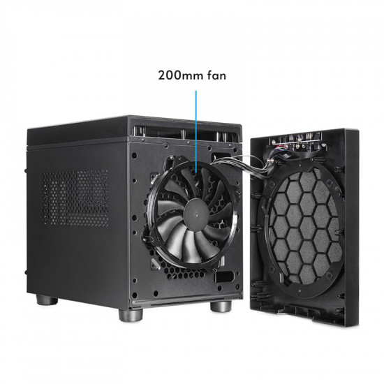 Корпус Chieftec The Cube Black (CI-03B-OP)