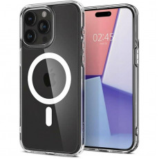 Чохол-накладка Spigen Crystal Hybrid with MagFit для Apple iPhone 15 Pro Max Clear (ACS06450)