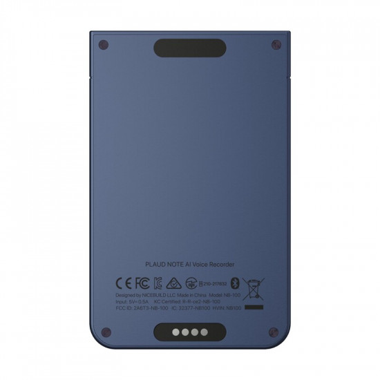 Диктофон Plaud AI Note Navy Blue (NB-100-NB)