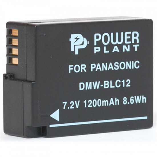 Акумулятор PowerPlant Panasonic DMW-BLC12, DMW-GH2 1200mAh (DV00DV1297)