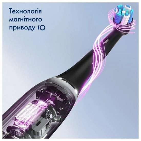 Зубна електрощітка Braun Oral-B iO Series 6 iOM6.1A6.1K Grey Opal