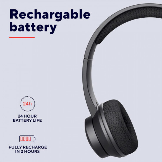 Гарнітура Trust Ayda Wireless headset Black (25463)