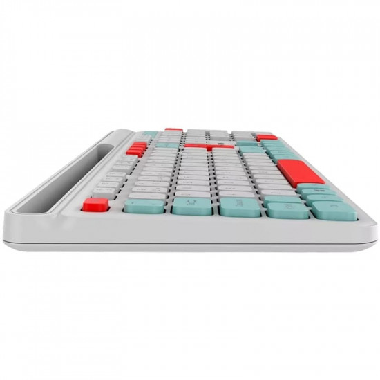 Комплект бездротовий (клавіатура, миша) Canyon HSET-W5 White (CNS-HSETW5WT)