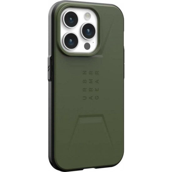 Чохол-накладка Urban Armor Gear Civilian Magsafe для Apple iPhone 15 Pro Max Olive Drab (114295117272)