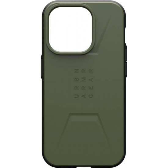Чохол-накладка Urban Armor Gear Civilian Magsafe для Apple iPhone 15 Pro Max Olive Drab (114295117272)