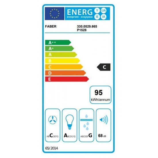 Витяжка Faber Tweet Ev8 Led WH A55