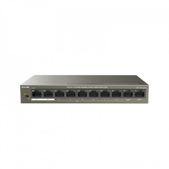 Комутатор Tenda TEF1110P-8-63W