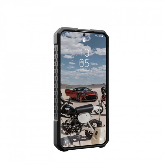 Чохол-накладка Urban Armor Gear Monarch Pro для Samsung Galaxy S24 Kevlar Black (214412113940)