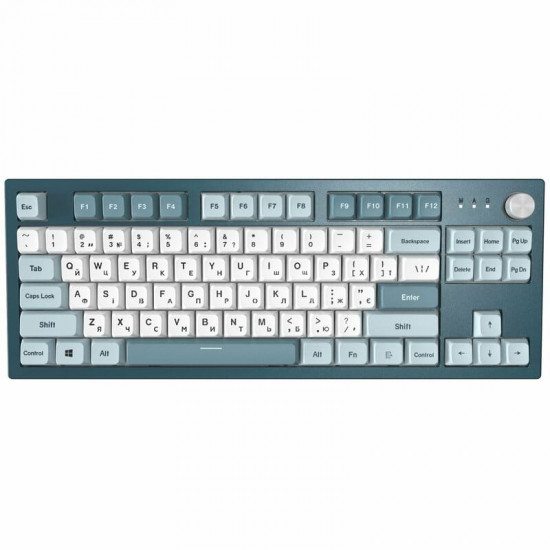 Клавіатура Montech MKey TKL Freedom Blue/White (MK87FB)