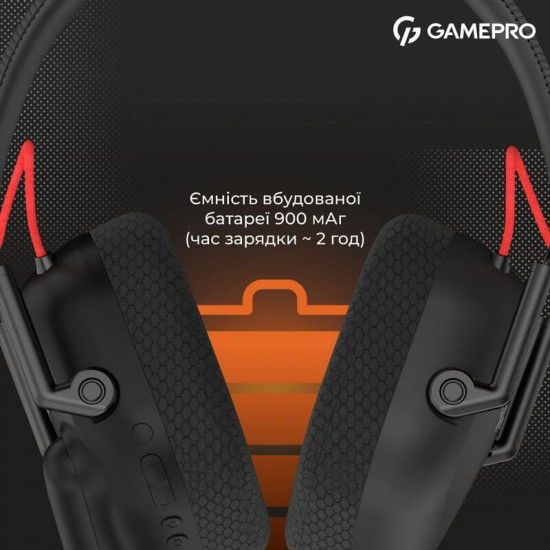 Гарнітура GamePro Genesis Mercury Pro Black (HSW120B)