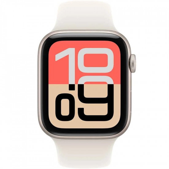 Смарт-годинник Apple Watch SE 3 GPS 40mm Starlight Aluminium Case with Starlight Sport Band - S/M (MEH34RK/A)