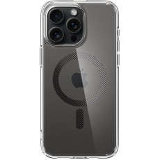 Чохол-накладка Spigen Ultra Hybrid MagFit для Apple iPhone 15 Pro Max Carbon Fiber (ACS06578)