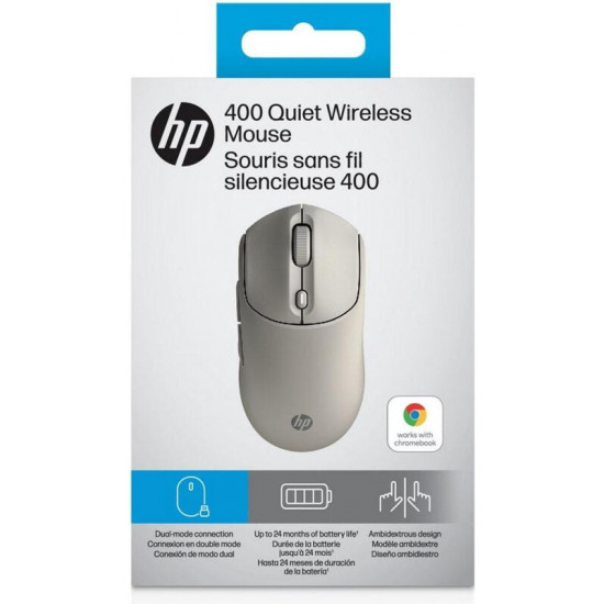 Мишка бездротова HP 400 Quiet Maple Wireless (AZ7B6AA)