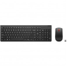 Комплект (клавіатура, миша) бездротовий Lenovo Essential Wireless Keyboard & Mouse Combo Gen2 Black (4X31N50709)