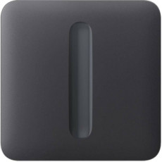 Кнопка для одноклавішного вимикача димера Ajax SoloButton Dimmer 1-gang 2-way for LightSwitch, Jeweler Graphite