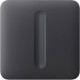 Кнопка для одноклавішного вимикача димера Ajax SoloButton Dimmer 1-gang 2-way for LightSwitch, Jeweler Graphite