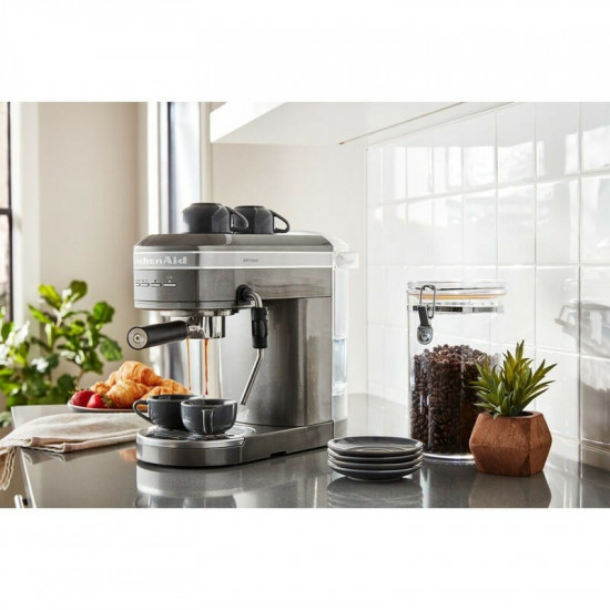 Кавоварка ріжкова KitchenAid Artisan 5KES6503EMS Silver Medallion