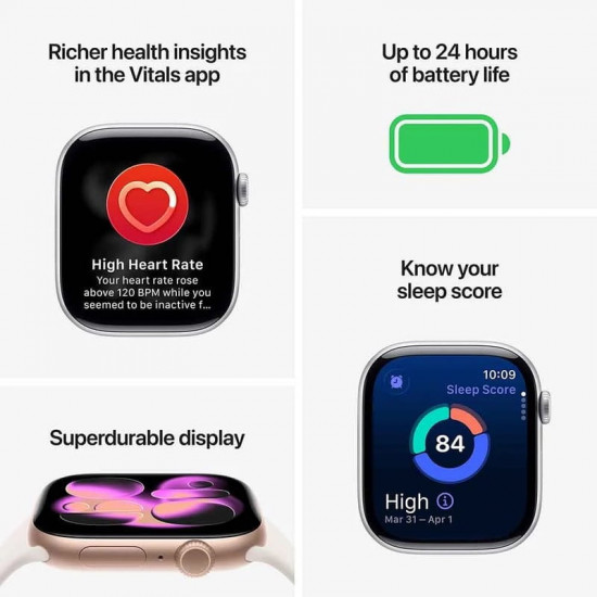 Смарт-годинник Apple Watch Ultra 3 GPS + Cellular 49mm Black Titanium Case with Black Alpine Loop - Large (MF0X4QP/A)