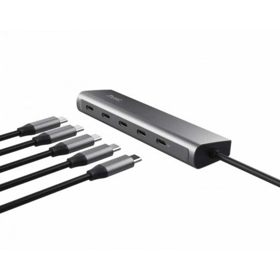 USB-хаб Trust Halyx USB Type-C 5-в-1 (25136)