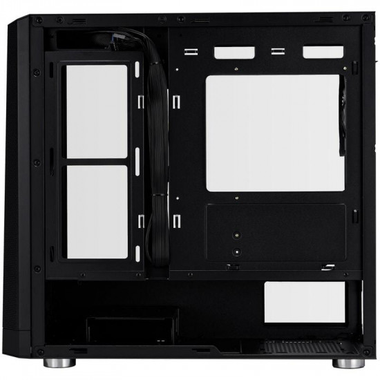 Корпус 1stPlayer FD5-M-BK-4F1 Black без БЖ