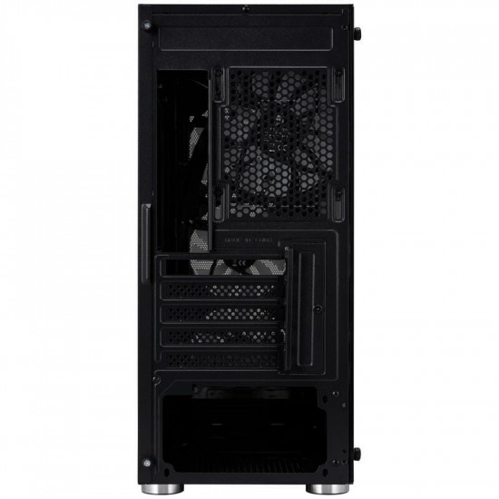 Корпус 1stPlayer FD5-M-BK-4F1 Black без БЖ