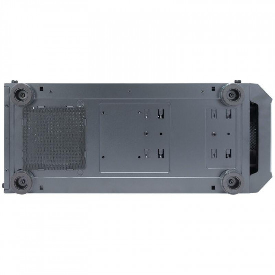 Корпус 1stPlayer FD5-M-BK-4F1 Black без БЖ