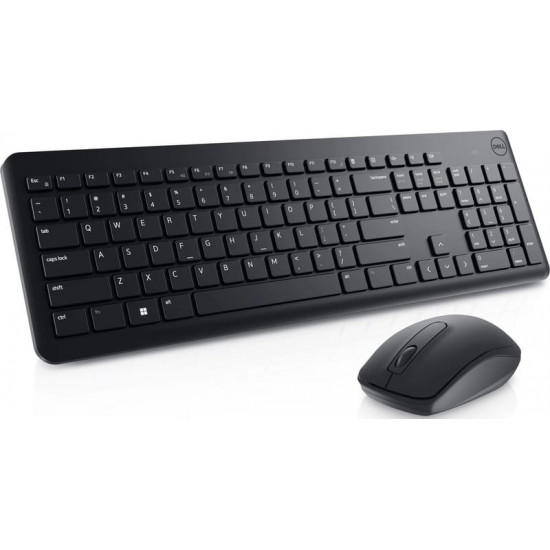 Комплект (клавіатура, миша) бездротовий Dell KM3322W Black (580-AKGK)
