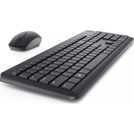 Комплект (клавіатура, миша) бездротовий Dell KM3322W Black (580-AKGK)