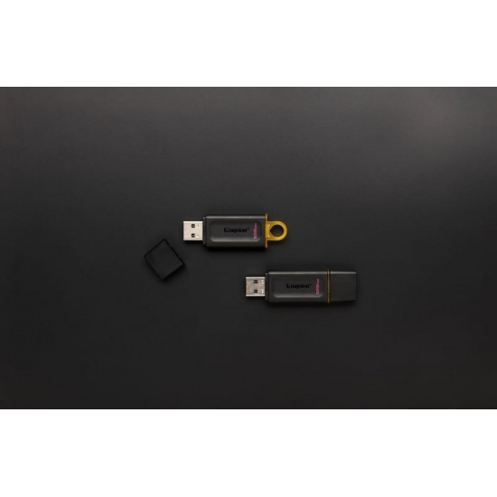 Флеш-накопичувач USB3.2 256GB Kingston DataTraveler Exodia Black/Pink (DTX/256GB)
