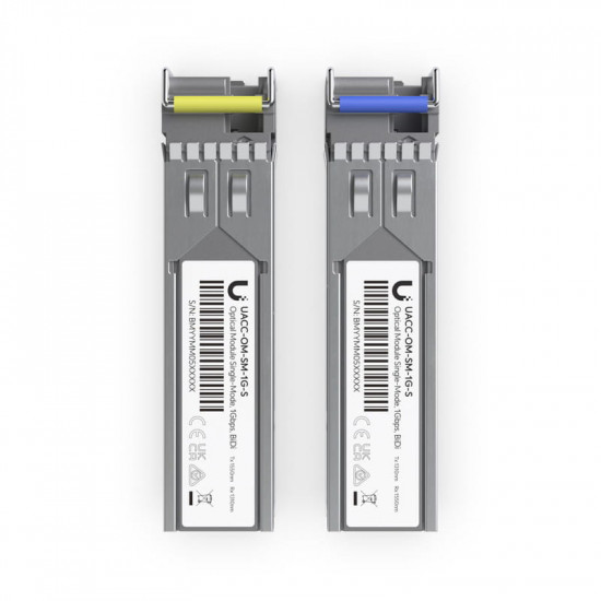 Модуль SFP Ubiquiti 1G Bidirectional Single-Mode Optical Module 2pack (UACC-OM-SM-1G-S-2)