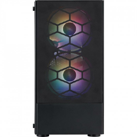 Корпус 1stPlayer X4-M-BK-2F1P-1F1 Black без БЖ