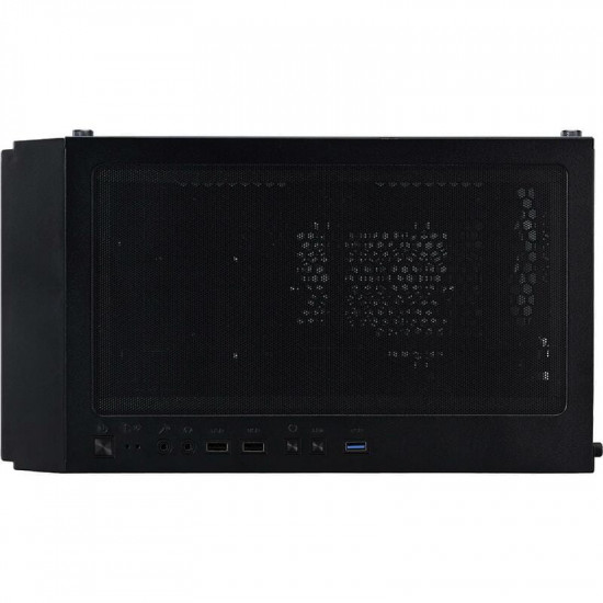 Корпус 1stPlayer X4-M-BK-2F1P-1F1 Black без БЖ