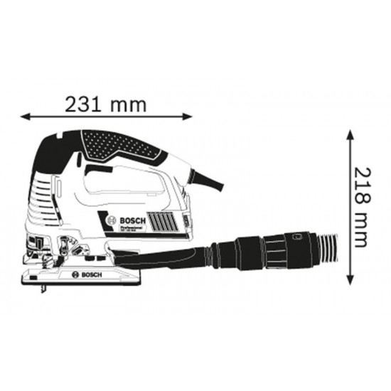 Лобзик Bosch GST 160 BCE (0601518000)